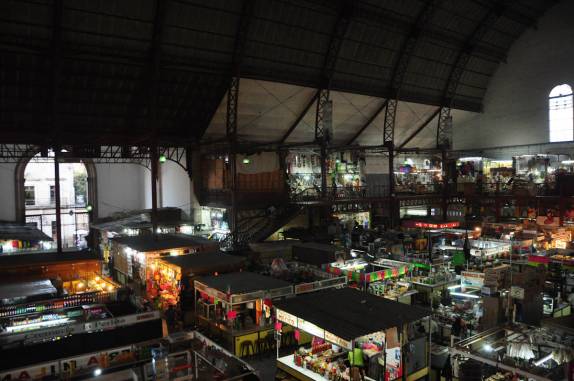 Interior do Mercado de Guanajuato, no México